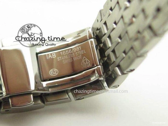 0226 De Ville Hour Vision Co-Axial 41mm SS V6F Best Edition Black Dial On SS Bracelet A BestValue 8277